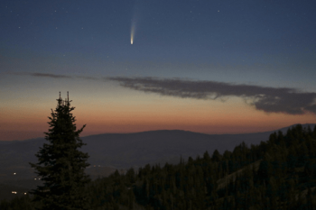 Cometa à vista!